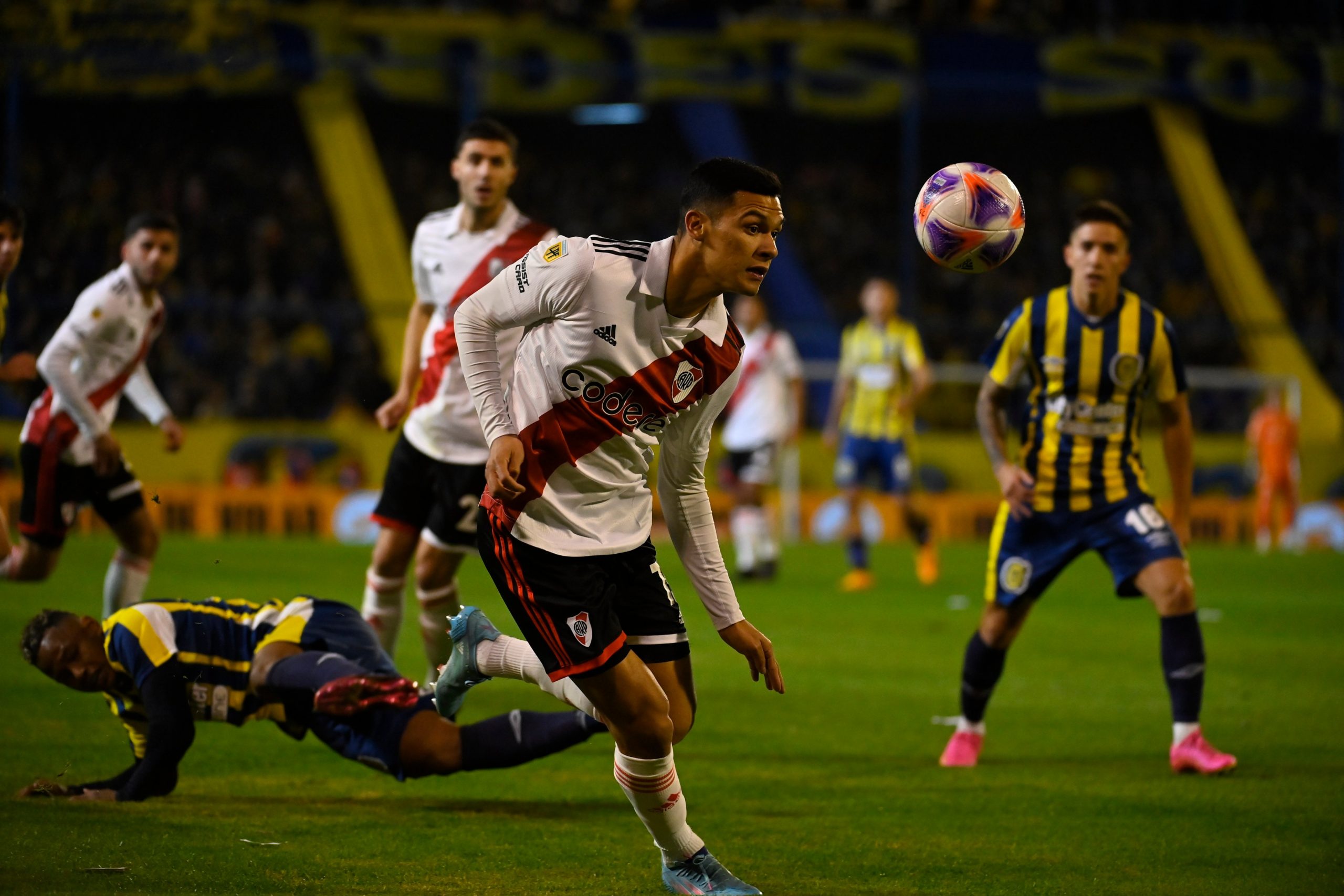 Los puntajes de la paridad entre River y Rosario Central por la fecha 26 de la Liga Profesional