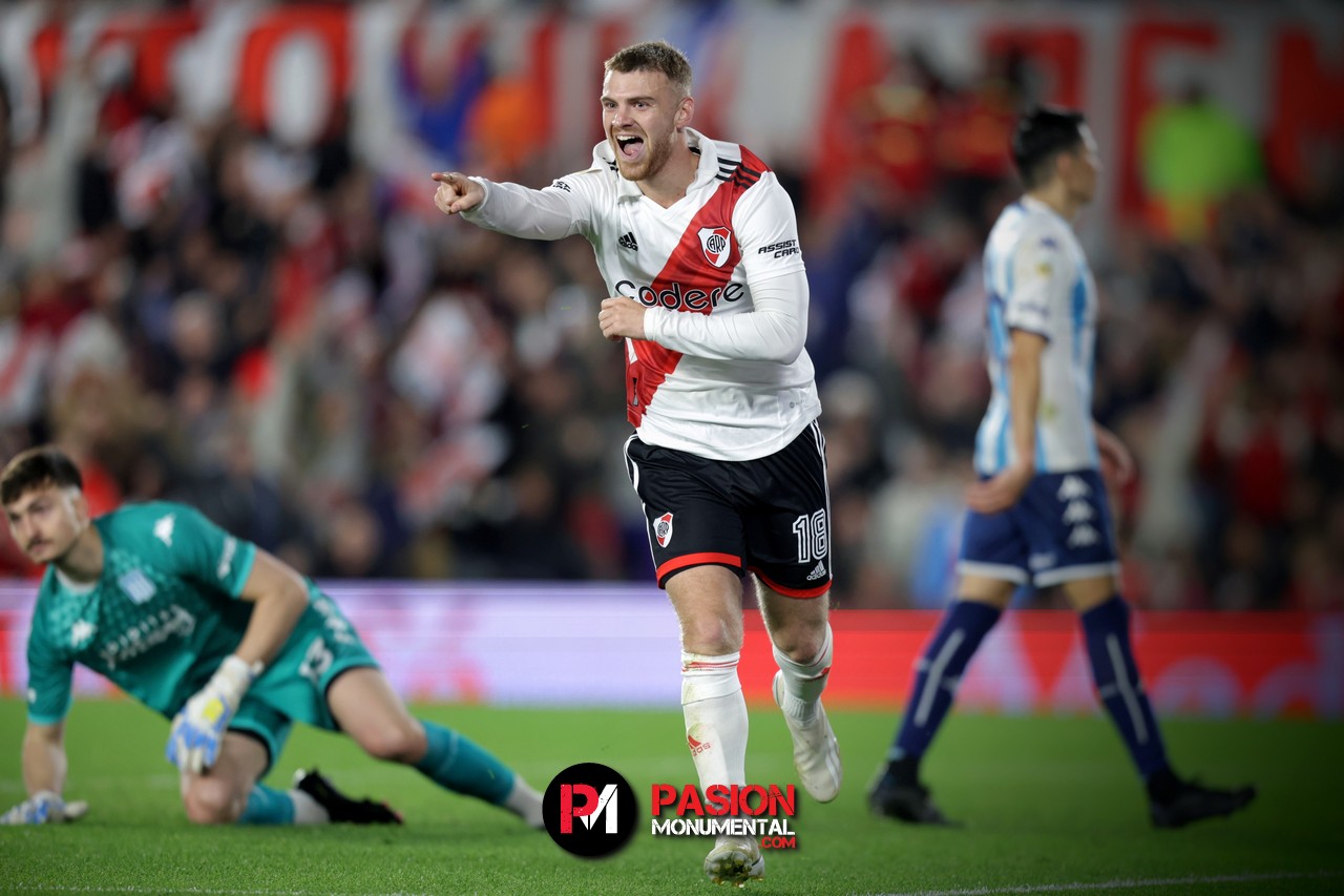 Triunfazo y consagración de River ante Racing en la última fecha de la Liga Profesional de Fútbol