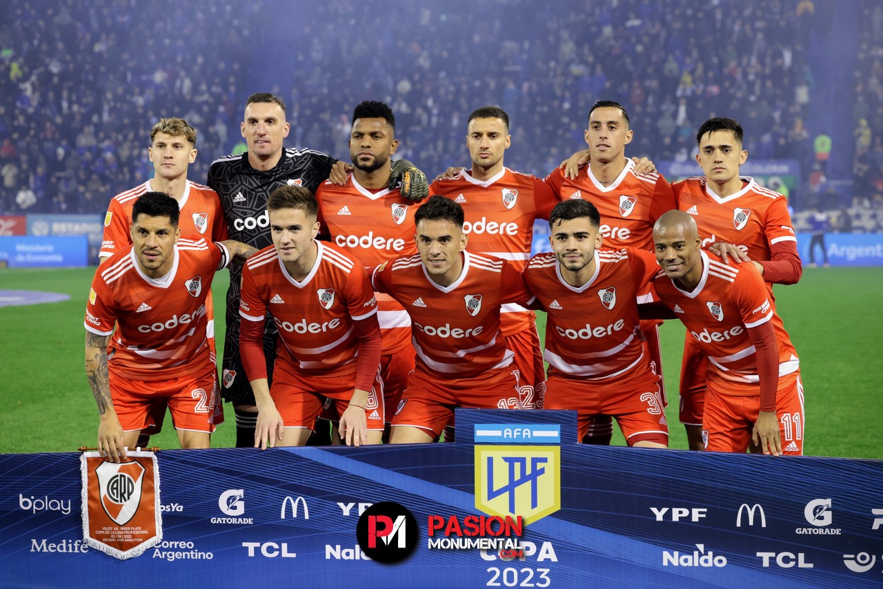 Los puntajes de la derrota de River ante Vélez en el estadio José Amalfitani