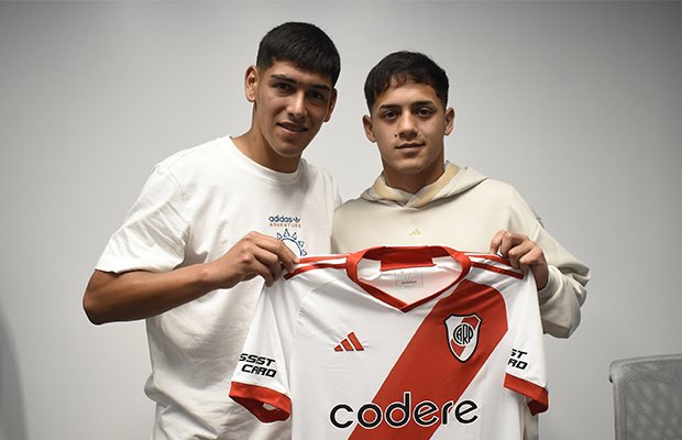 ¿Quiénes son Thiago Acosta y Lautaro Rivero, las promesas de la Reserva que firmaron su primer contrato con River?