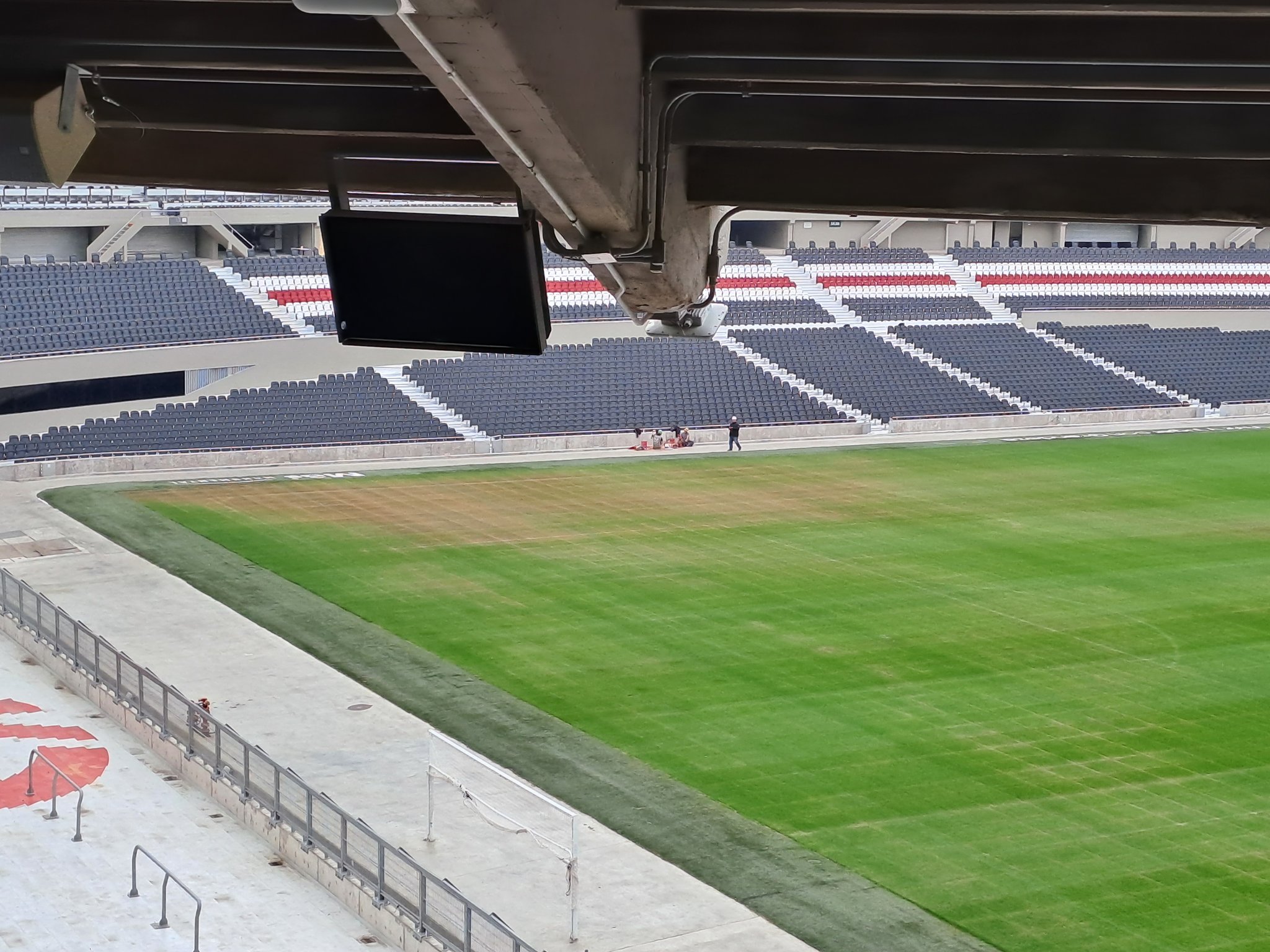 Fuerte comunicado de River sobre el estado del césped del Monumental