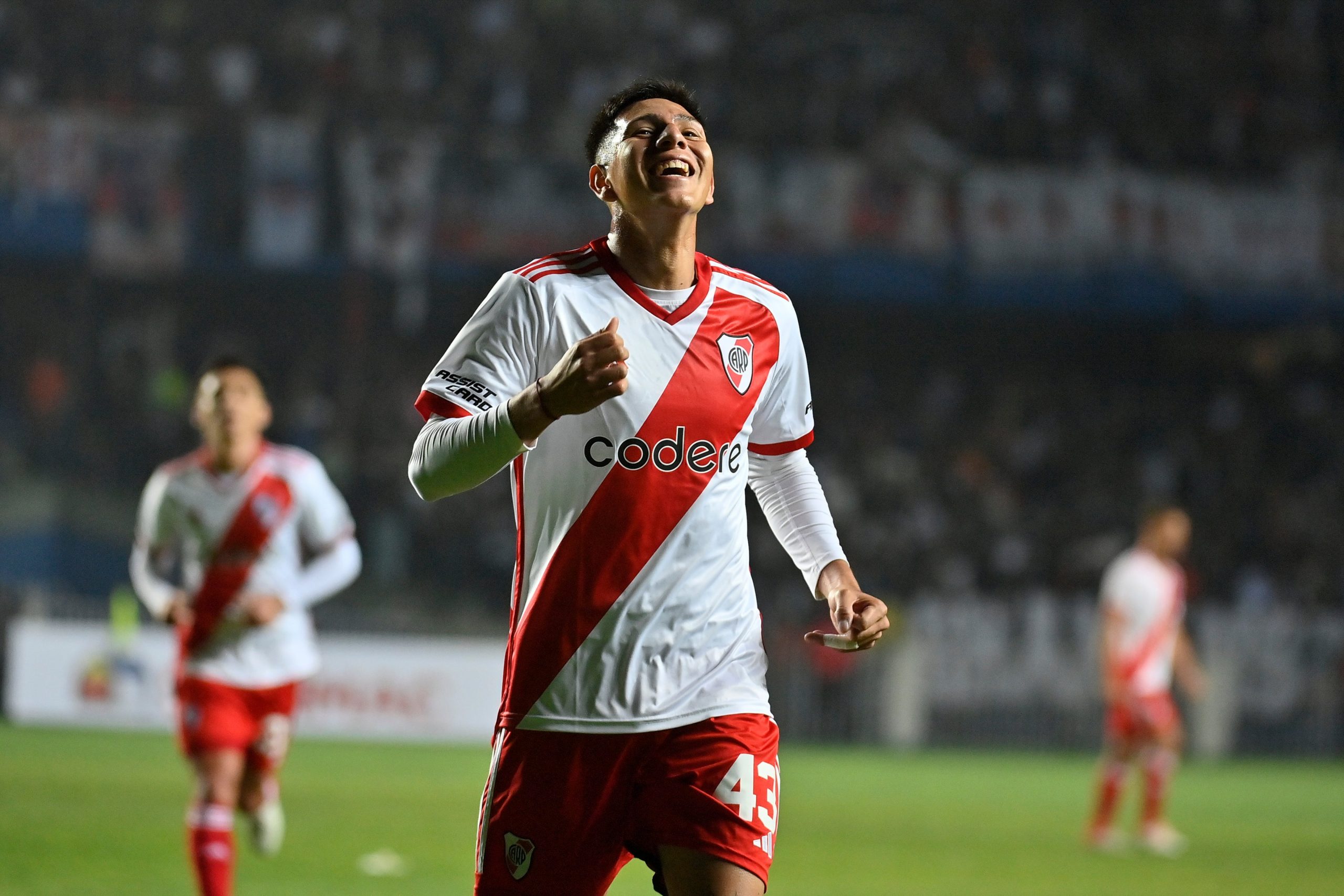 Los puntajes del empate de River ante Colo-Colo en el estadio Ester Roa Rebolledo
