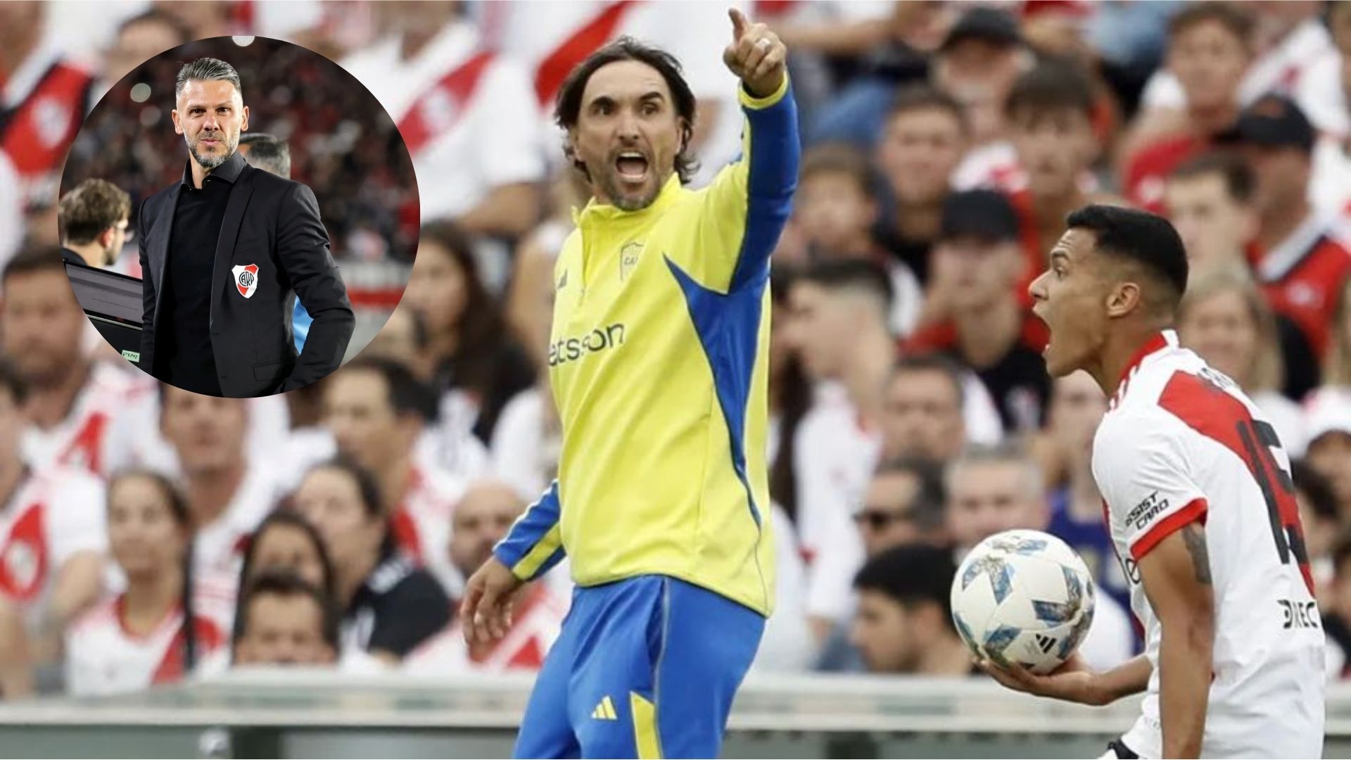 Diego Martínez respondió a las críticas de Demichelis luego del Superclásico
