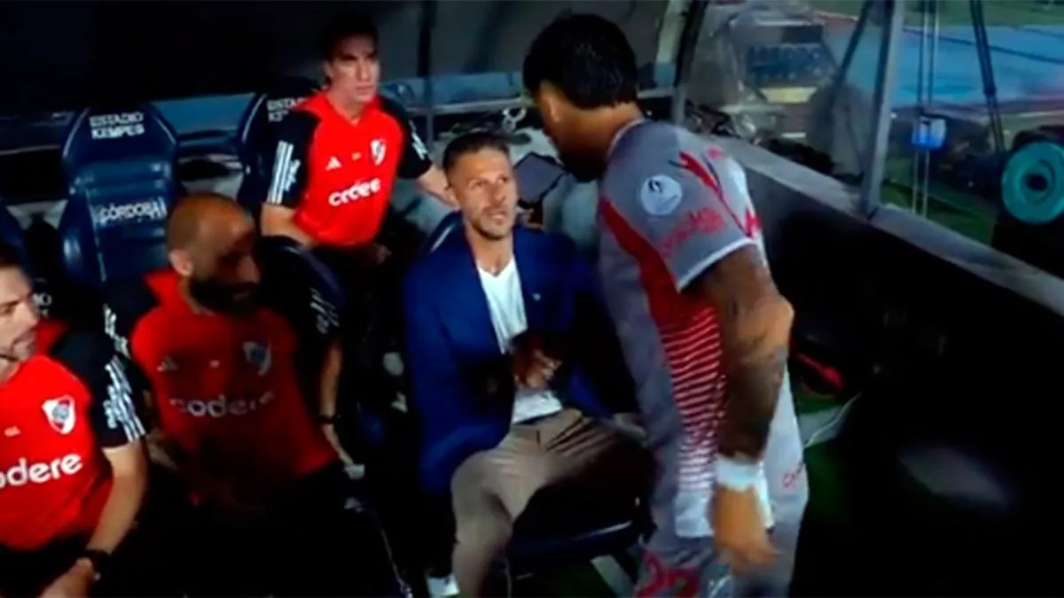 Martín Demichelis habló del respetuoso saludo de Enzo Pérez
