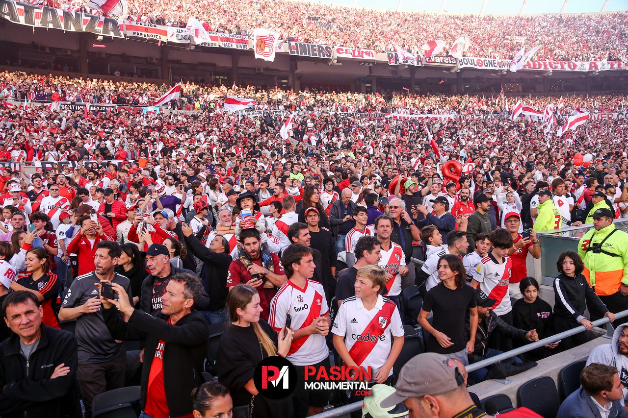 River y un nuevo servicio en el Monumental: precompra de comida en River ID para retirar en el partido