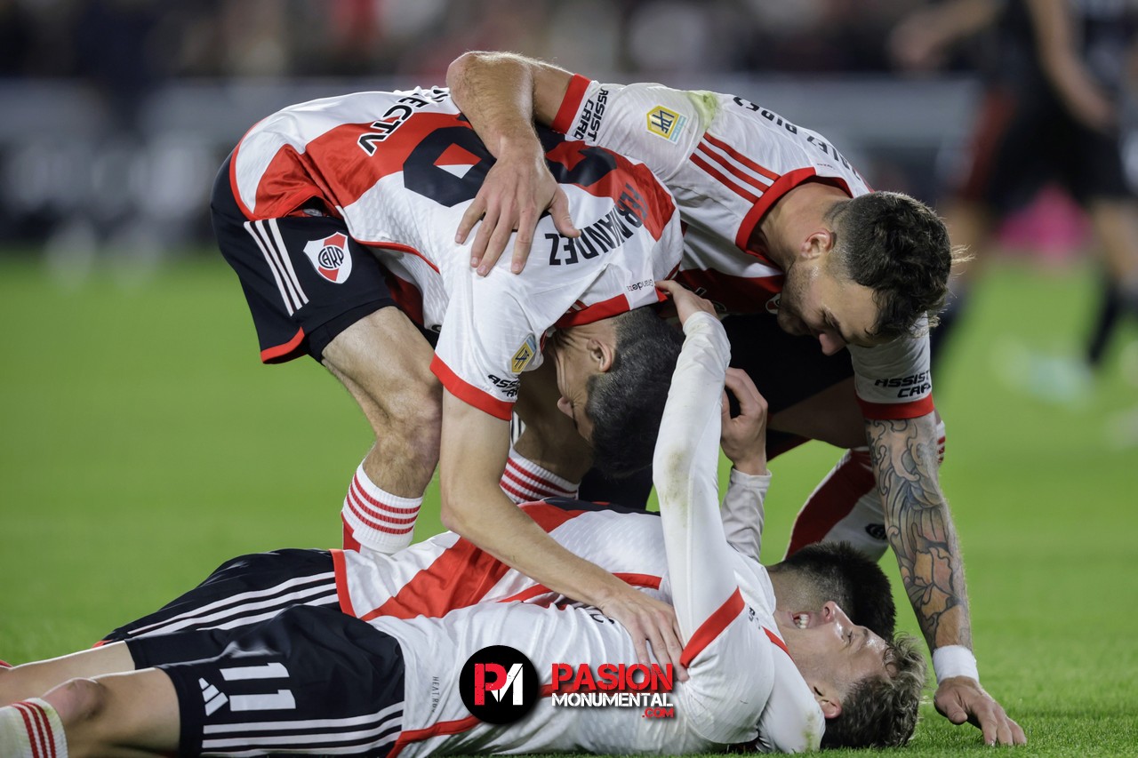 Masterclass y goleada de River ante Central Córdoba en el Monumental