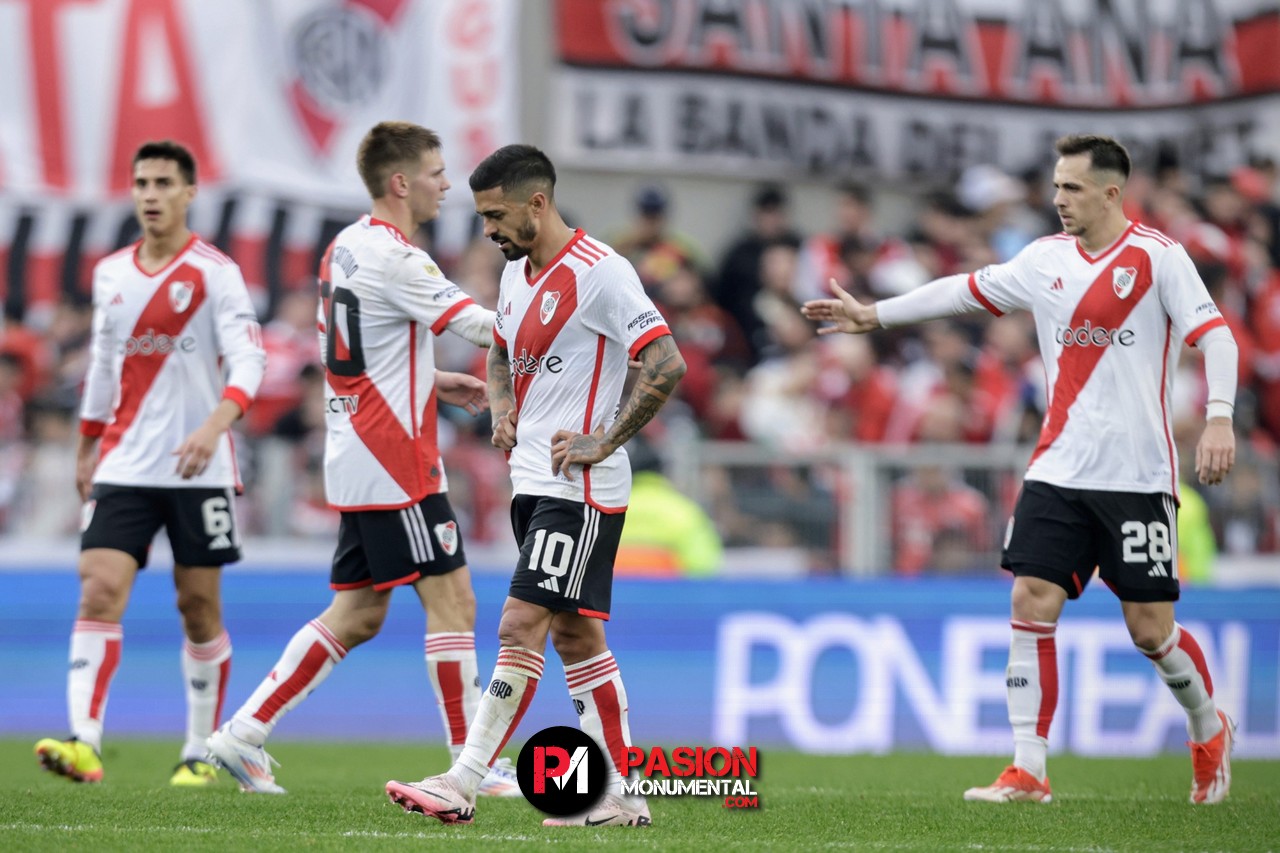 River igualó ante Lanús en el Monumental y se alejó de la cima del campeonato