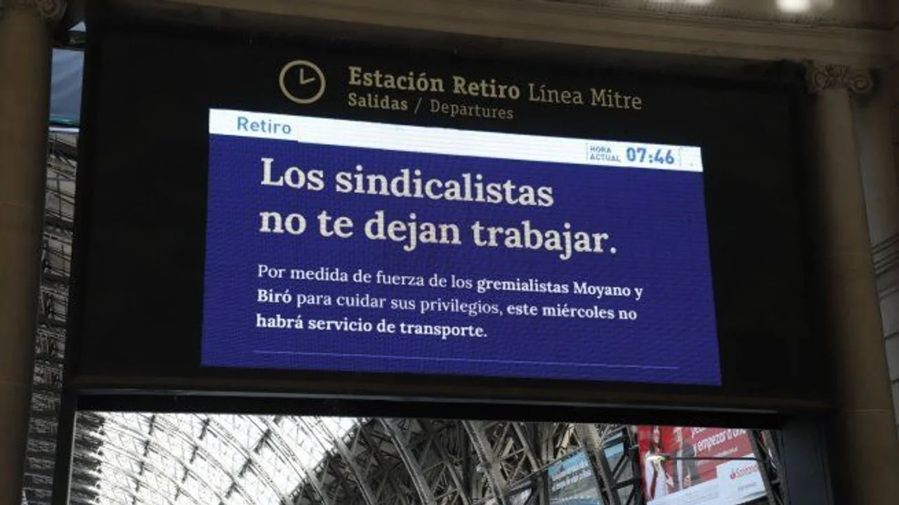 Moyano: "Yo voy a pelear, por más que me escrachen en los trenes”