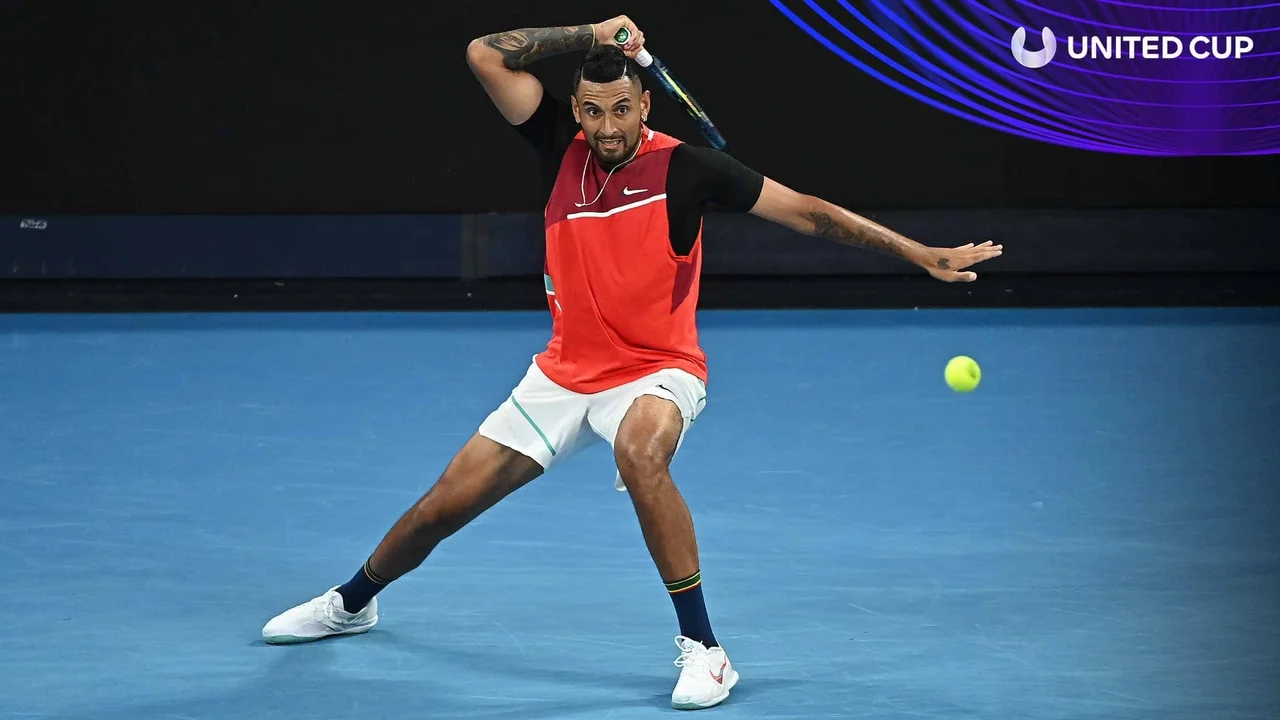 Así entrena Nick Kyrgios para la temporada 2025