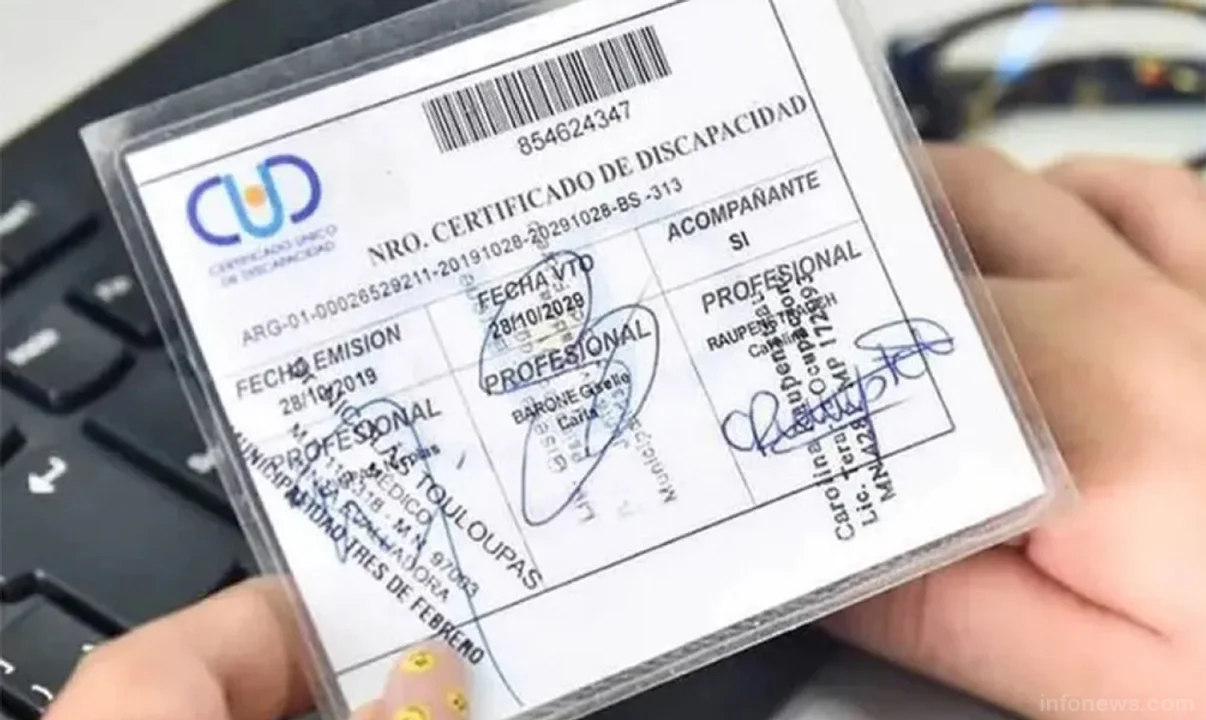 Según cifras oficiales, en Argentina hay 1.503.779 personas con el Certificado Único de Discapacidad (CUD) vigente.