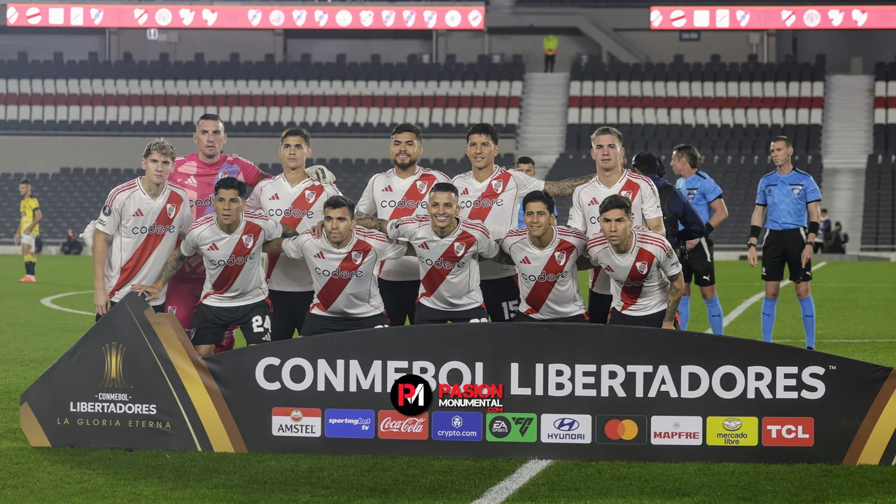 Sin brillo: los puntajes de River vs. Barcelona de Ecuador