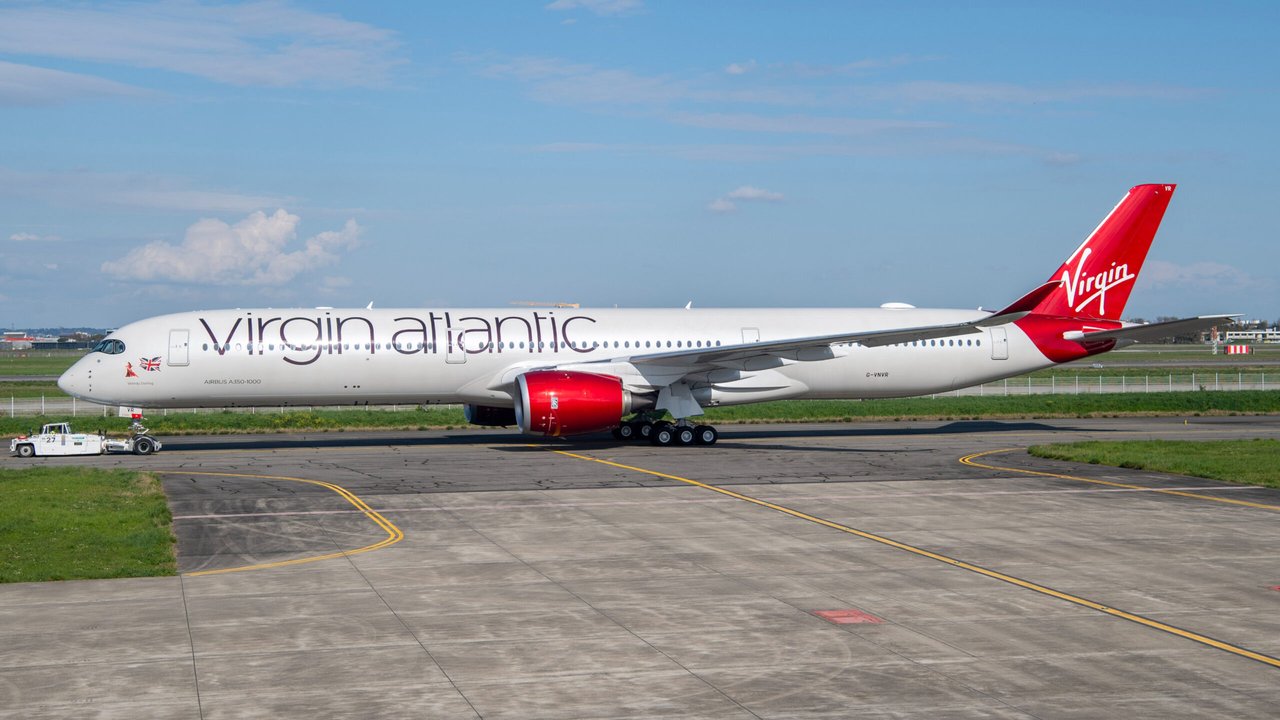 Virgin Atlantic took delivery of a new Airbus A350-1000 - Aviacionline