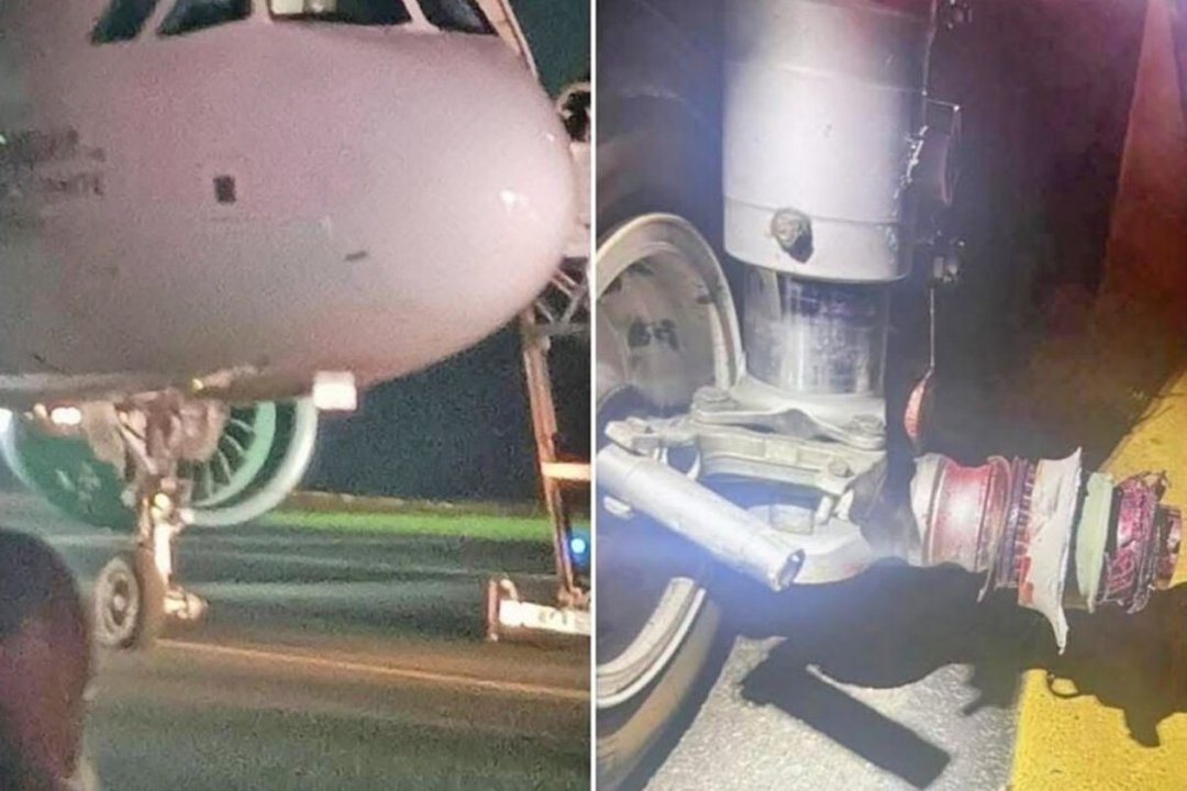 Un Airbus A320neo de Frontier Airlines perdió una rueda y un motor en San  Juan luego de tres intentos de aterrizaje - Aviacionline
