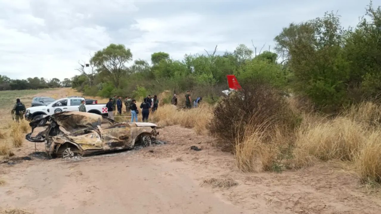 Avioneta narco estrellada en Rosario de la Frontera: dos detenidos y 140 kilos de cocaína secuestrados