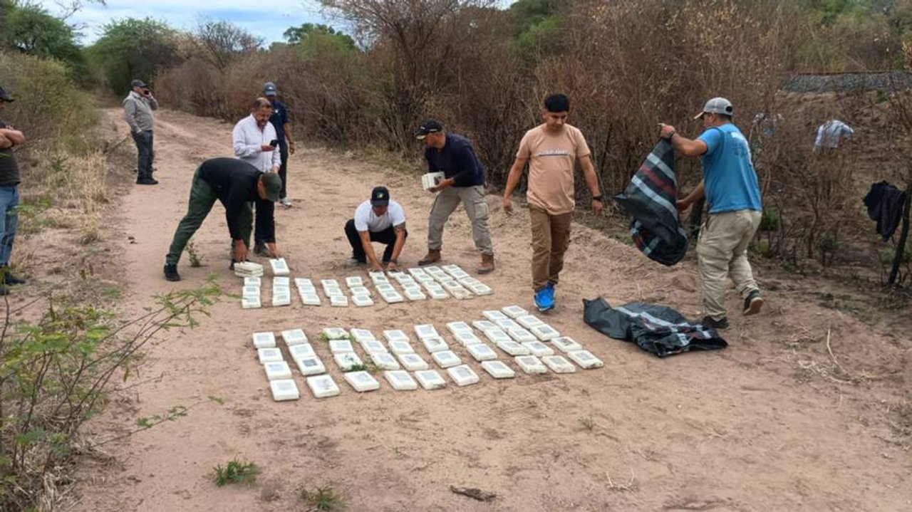 Impactante hallazgo narco en Salta: encuentran droga enterrada donde se estrelló la avioneta