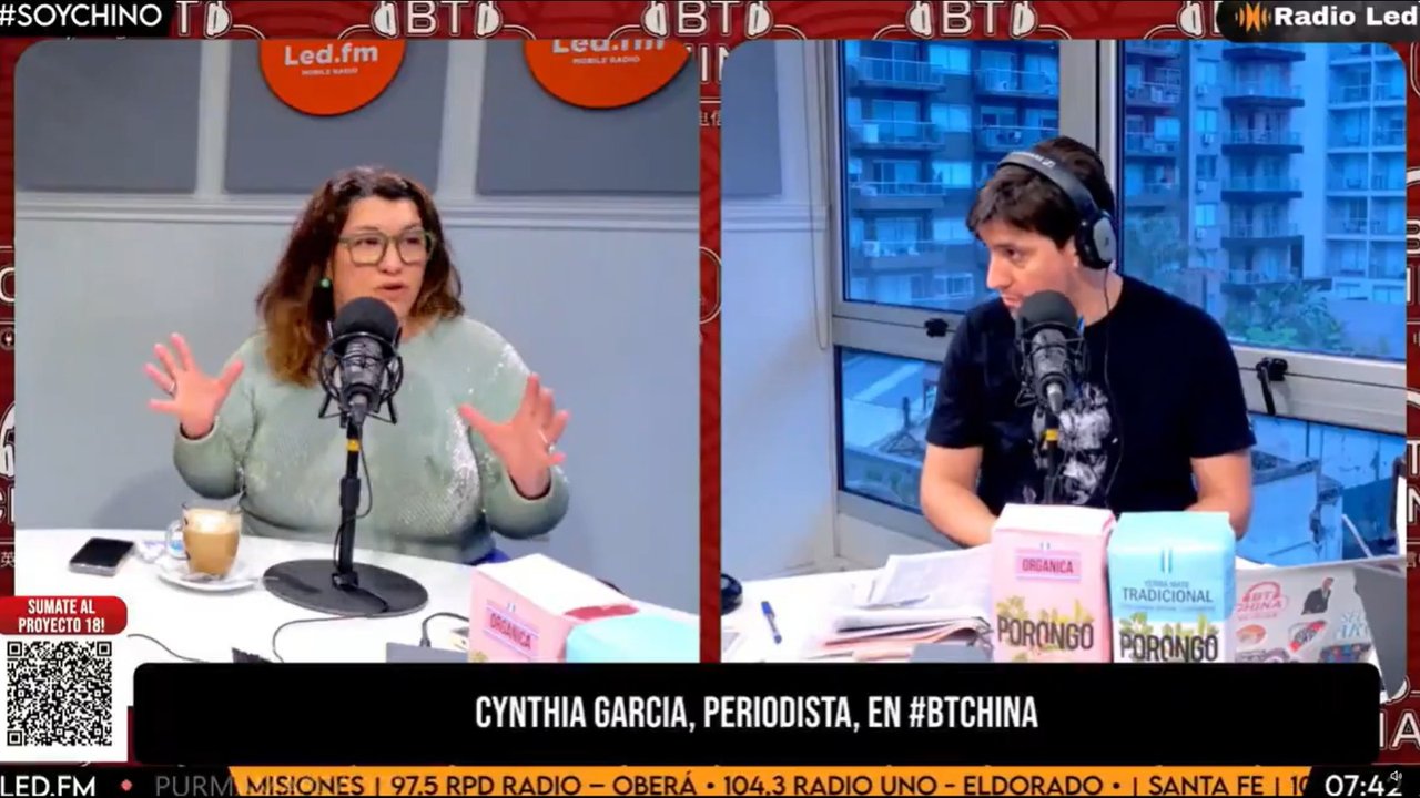 Cinthia García debatió con Jairo Straccia sobre la prisión de Cristina: “¿Para vos no está proscripta?"