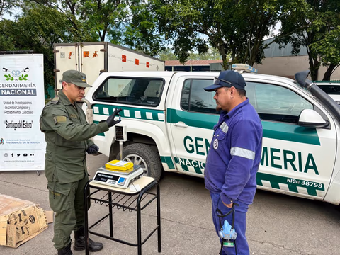 Incineración de cocaína en Tucumán